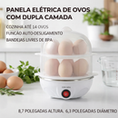 Cozedor Elétrico de Ovos 2 Andares