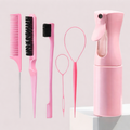 Kit 6 Peças para Cabelo - Escovas + Acessórios