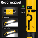Lanterna LED Magnética Recarregável - Work Light Pro
