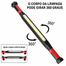 Lanterna LED Magnética Recarregável - Work Light Pro