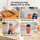 BlendGo 400 – Mini Liquidificador Portátil Recarregável