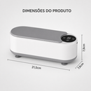 Lavadora Ultrassônica Portátil USB – Limpeza Inteligente para Óculos e Acessórios