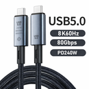 Cabo USB Turbo UltraFast Type-C 240W