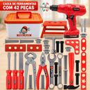 Kit Ferramentas Infantil com Furadeira
