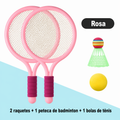 Kit Raquete Infantil - Badminton Kids