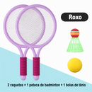 Kit Raquete Infantil - Badminton Kids