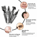 Aparador de Pelos 4 em 1 Profissional – Kemei KM-6630