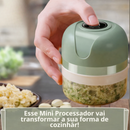 Mini Processador Elétrico Portátil