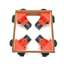 Kit 4 Grampos Angulares 90° – Fix Clip Pro