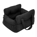 Dog Car Seat with Safety Belt - Non-Slip Pet Car Bed for Small Dogs, Washable Travel Carrier with Secure Straps for Safe Car