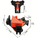 Kit 4 Grampos Angulares 90° – Fix Clip Pro