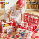 Toolbox Simulation Drill Screw Removal Puzzle Multi-Functional Assembly Toy Pretend Play Construction Children Xmas Toys Gifts