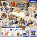 BRINQUEDO - 2026 New Kids Tool Set DIY Nut Assembly Toy Kit STEM 3D Puzzle Building Tools Montessori Toys Gifts for Boy Girl Repair Tools