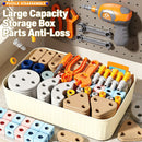BRINQUEDO - 2026 New Kids Tool Set DIY Nut Assembly Toy Kit STEM 3D Puzzle Building Tools Montessori Toys Gifts for Boy Girl Repair Tools