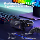 Headset Gamer Sem Fio Ultra Low Latency – NUBWO G06
