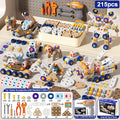 BRINQUEDO - 2026 New Kids Tool Set DIY Nut Assembly Toy Kit STEM 3D Puzzle Building Tools Montessori Toys Gifts for Boy Girl Repair Tools