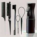 Kit 6 Peças para Cabelo - Escovas + Acessórios