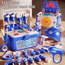Toolbox Simulation Drill Screw Removal Puzzle Multi-Functional Assembly Toy Pretend Play Construction Children Xmas Toys Gifts