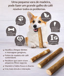 Mordedor Natural De Madeira De Café